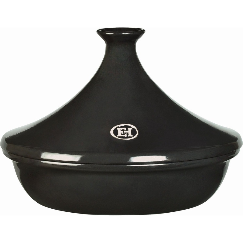 Emile Henry 3.7  Quart Tagine in Charcoal