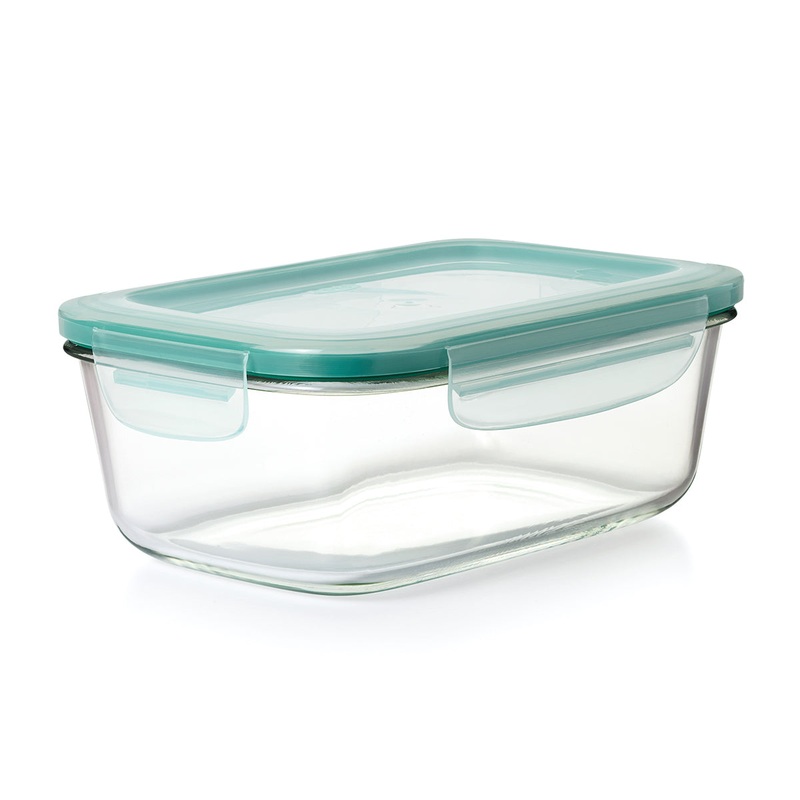 OXO Good Grips 8 Cup Smart Seal Glass Rectangle Container