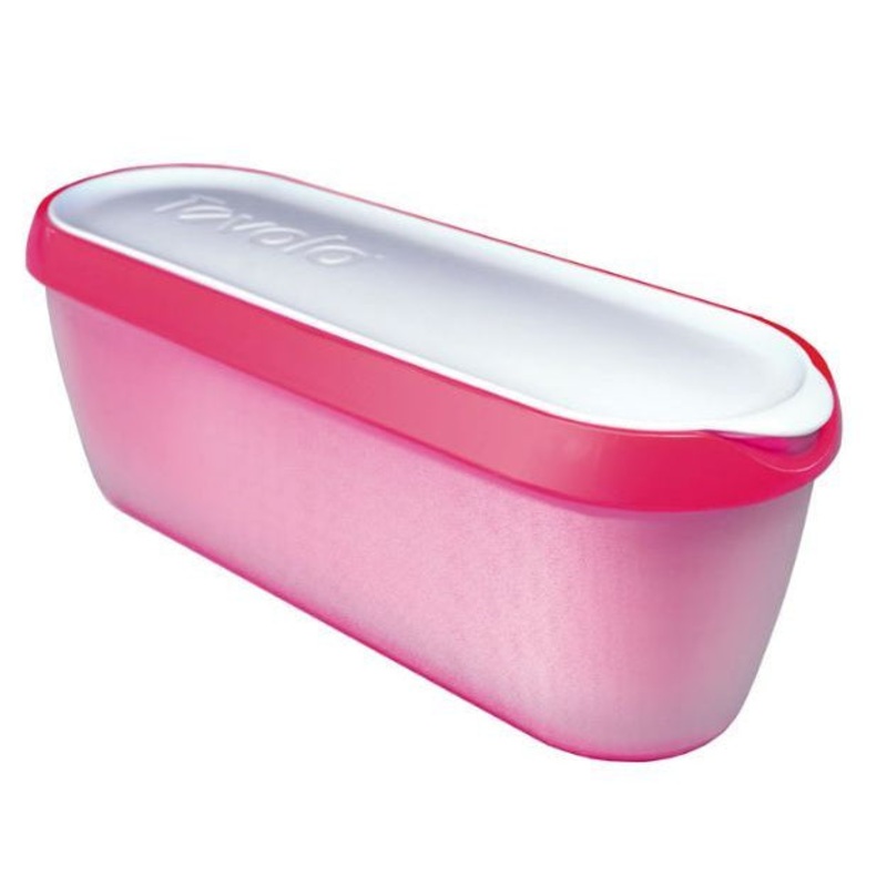 Tovolo 1.5 Quart Glide-A-Scoop Ice Cream Tub Rasberry Tart