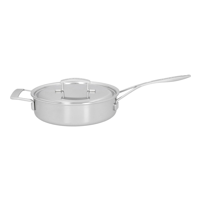 Demeyere Industry 5-Ply 3 Quart Stainless Steel Saute Pan