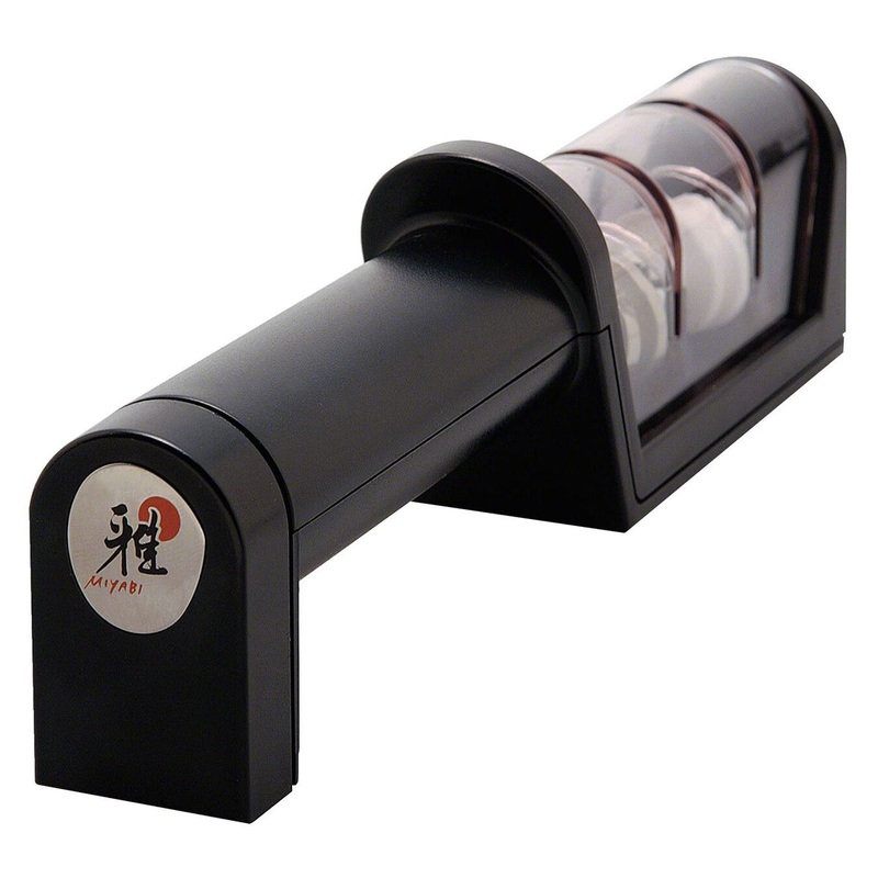 MIYABI 2-stage Diamond/Ceramic Handheld Knife Sharpener