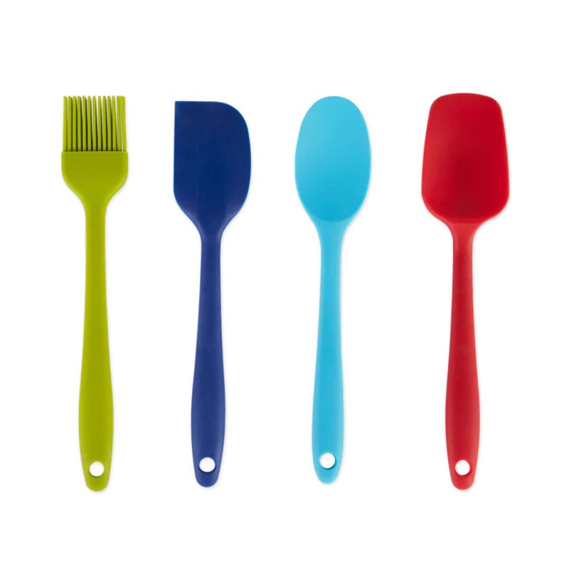 RSVP International Set of 4 Mini Silicone Tools