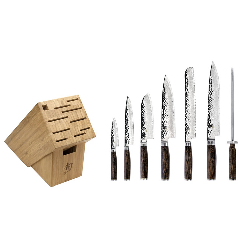 Shun Premier 8 Pc Professional Block Set
