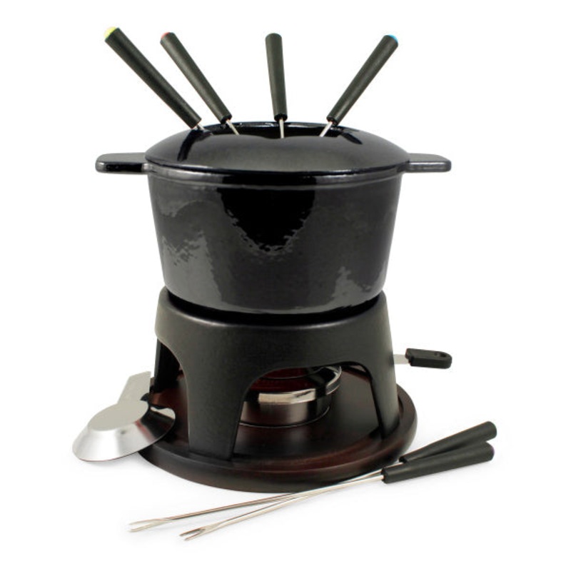 Swissmar Sierra 12 Pc Cast Iron Fondue Set
