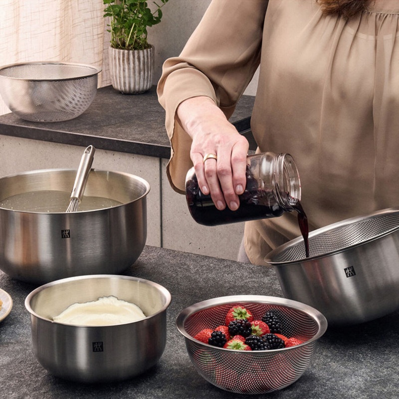 Zwilling 6 Pc Bowl And Strainer Set