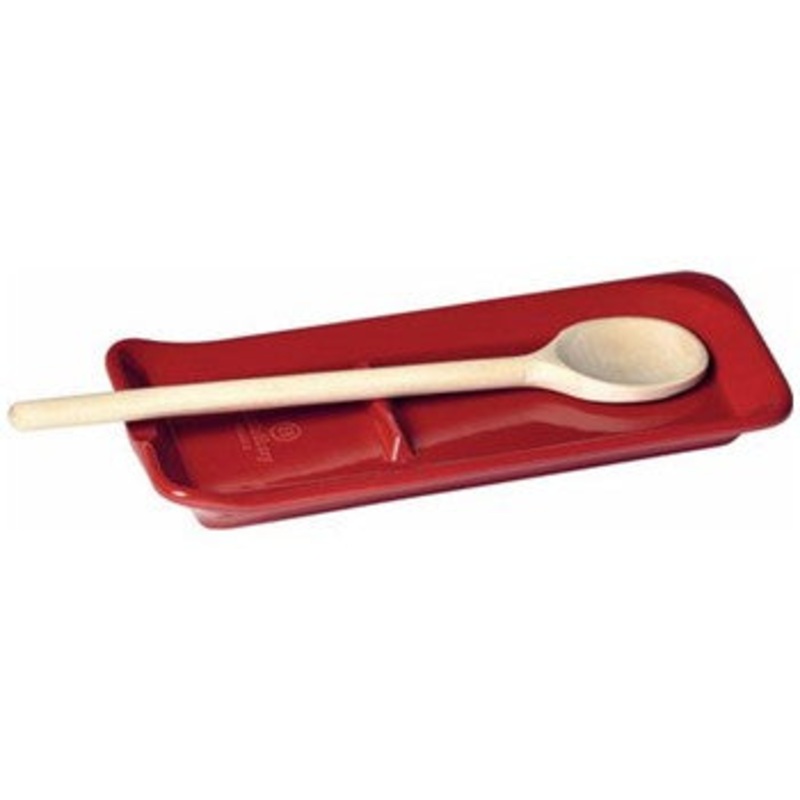 Emile Henry Spoon Rest in Brick