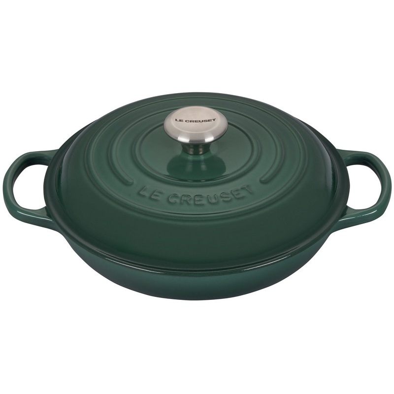 Le Creuset Enameled Cast Iron Signature 2 1/4 Quart Braiser in Artichaut