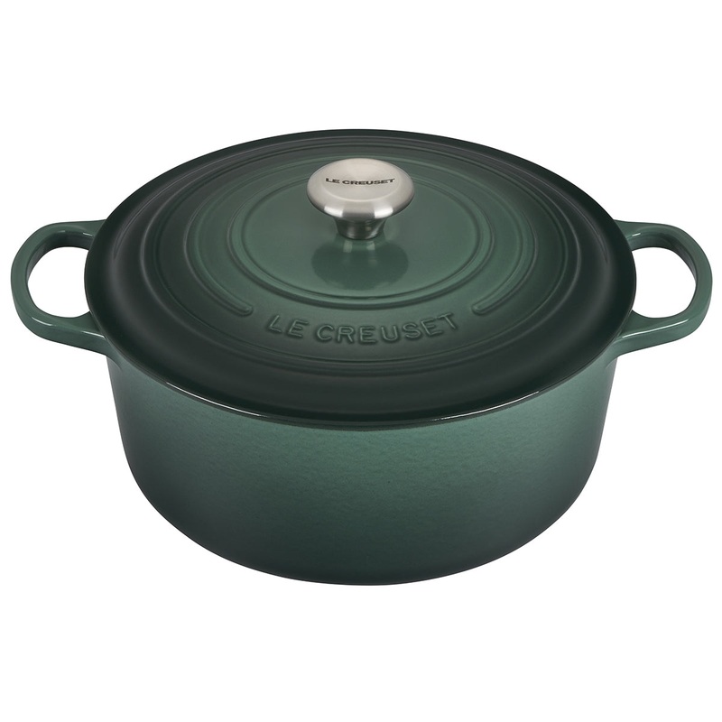 Le Creuset Enameled Cast Iron Signature 7 1/4 Quart Round Dutch Oven in Artichaut