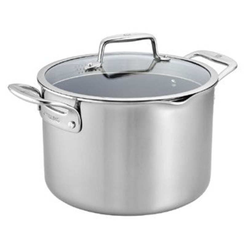 ZWILLING Clad CFX 8 QT Ceramic Nonstick Stock Pot