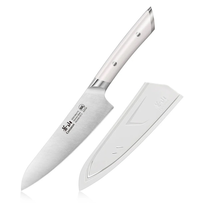 Cangshan HELENA Series German Steel Forged 5.5″ White Prep Knife