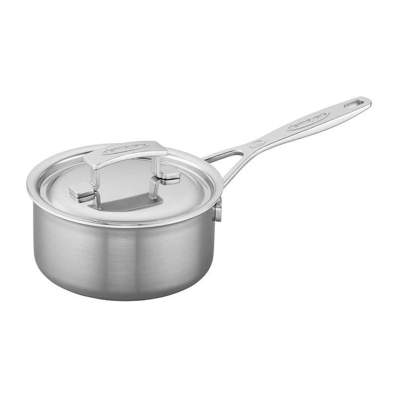 Demeyere Industry 5-Ply 1.5 Quart Stainless Steel Saucepan