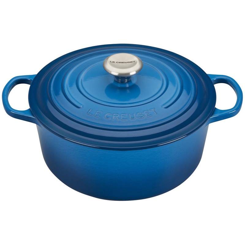 Le Creuset Enameled Cast Iron Signature 5 1/2 Quart Round Dutch Oven in Marseille