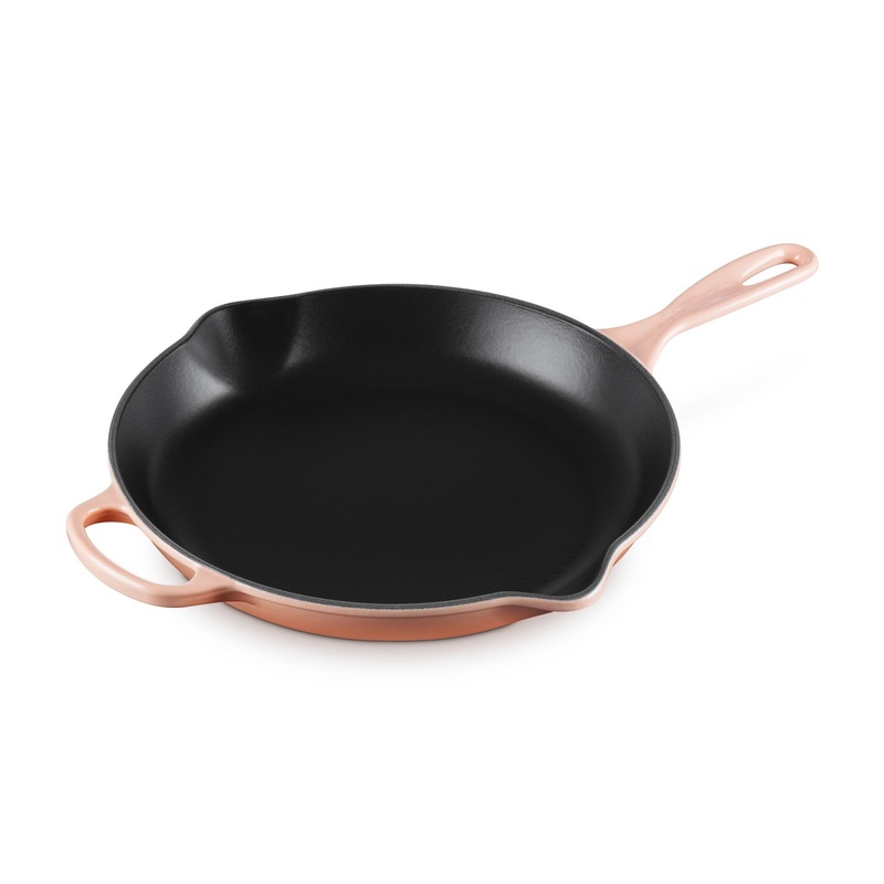 Le Creuset Enameled Cast Iron Signature Peche 11 3/4″ Skillet