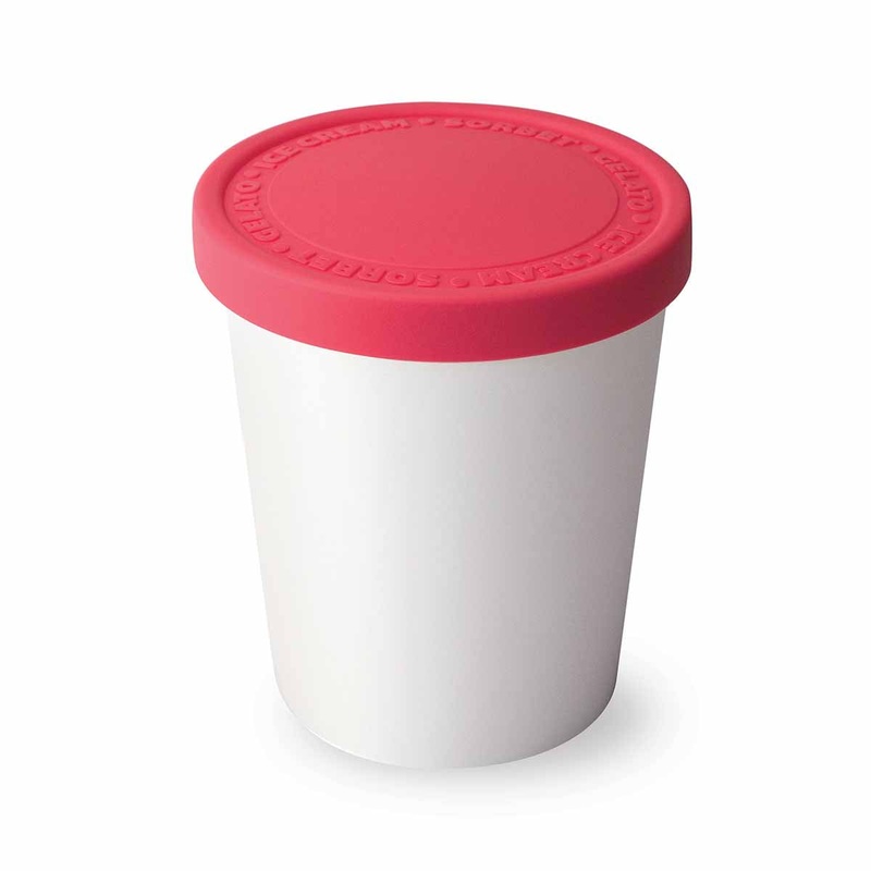 Tovolo 1 Quart Sweet Treats Tub in Raspberry