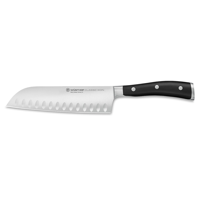 Wusthof Classic Ikon Forged 7″ Santoku Hollow Knife