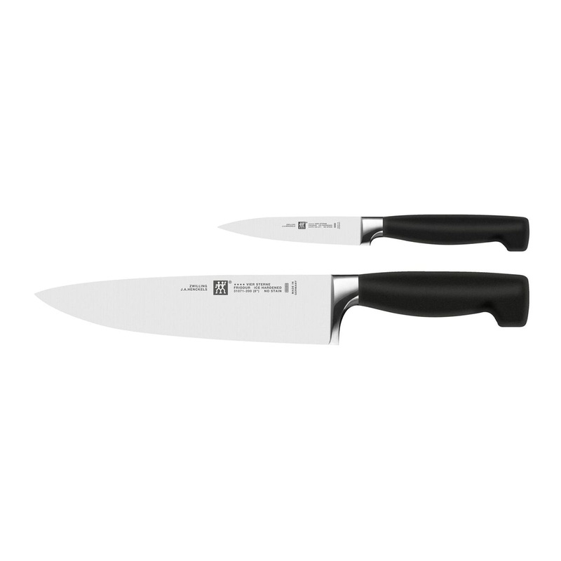 Zwilling J.A. Henckels Four Star Forged 2 Piece “The Must Haves” Knife Set