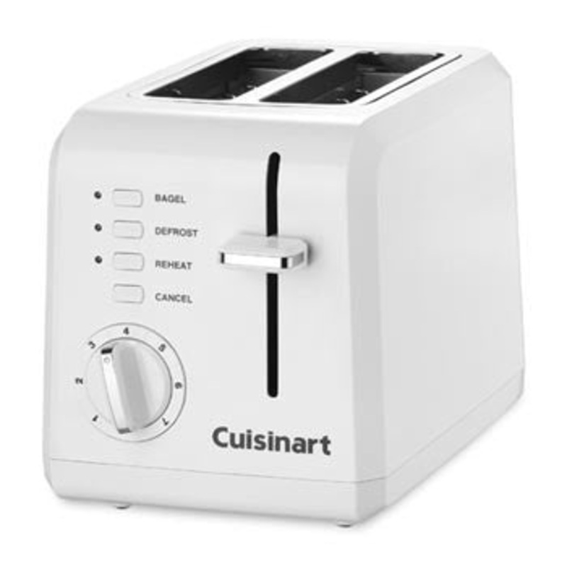 Cuisinart 2 Slice Compact Plastic Toaster