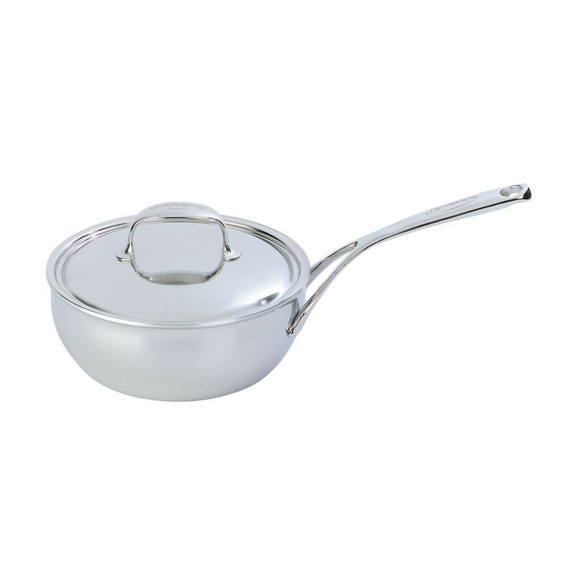 Demeyere Atlantis 7-Ply 3.5 Qt Stainless Steel Saucier