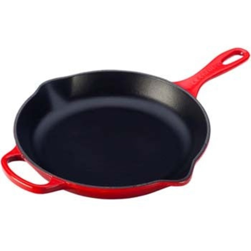 Le Creuset Enameled Cast Iron Signature Red 10 1/4″  Skillet