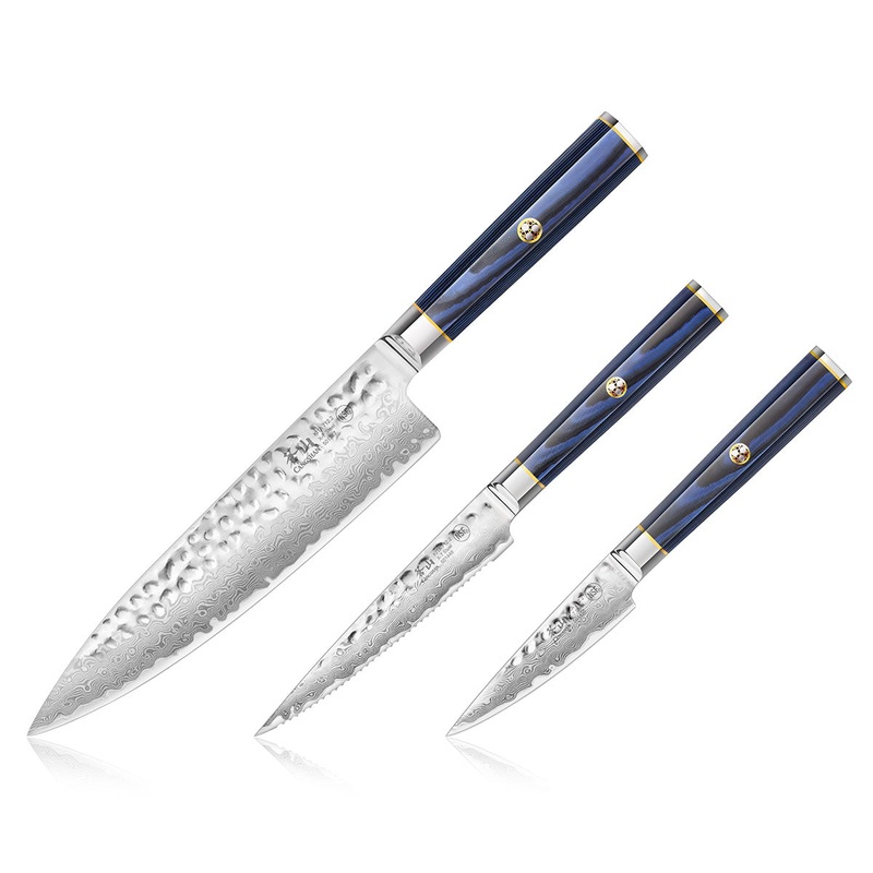 Cangshan KITA Blue Forged 3 Piece Starter Set