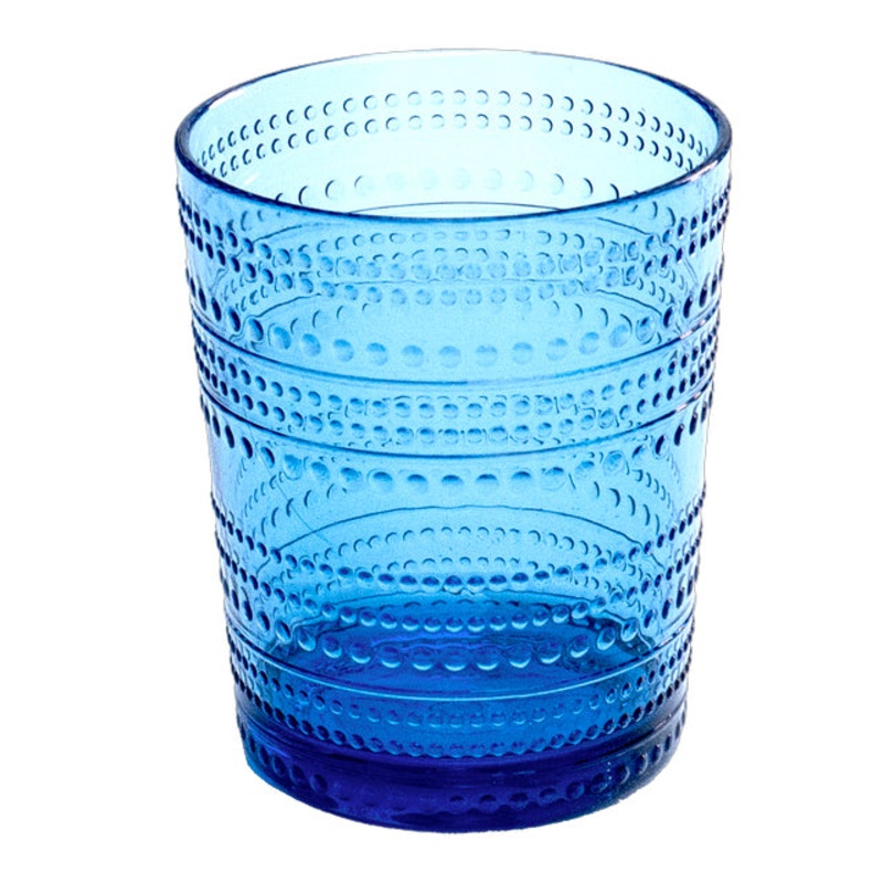TarHong Beaded DOF Cobalt Blue Glass 15.6 oz