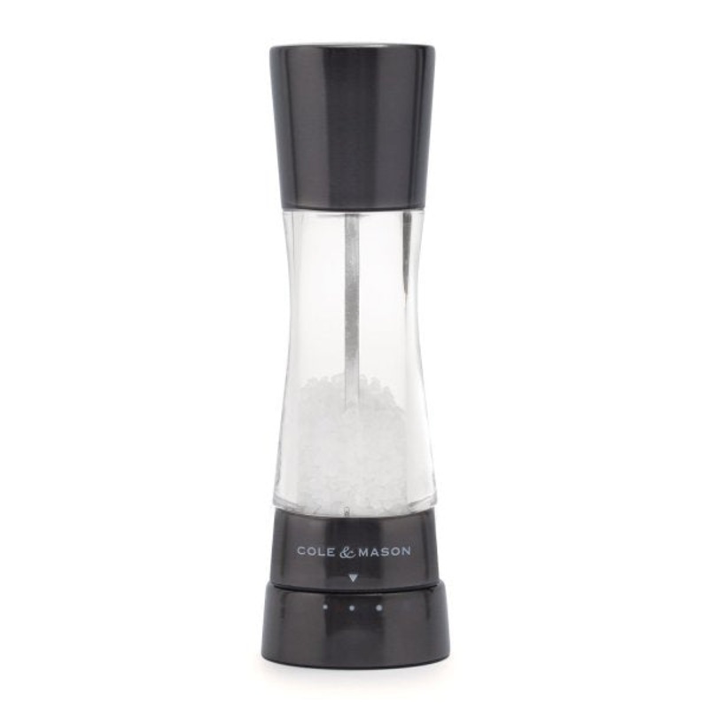 Cole & Mason Derwent Salt Grinder – Gunmetal