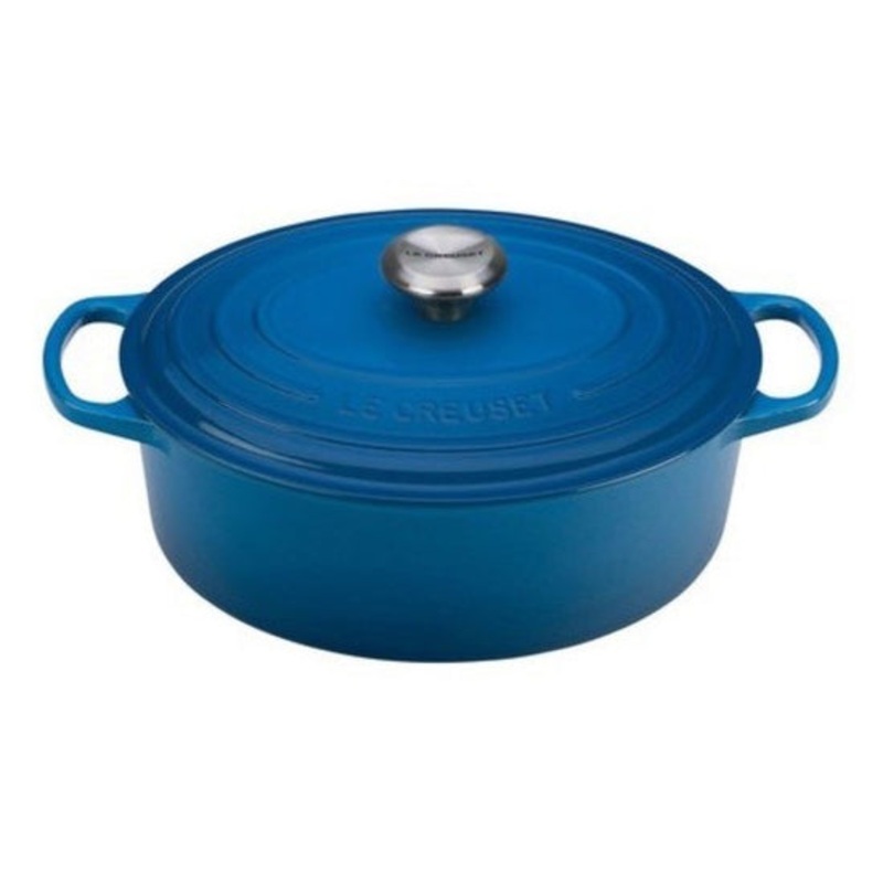 Le Creuset Enameled Cast Iron Signature 5 Quart Oval Dutch Oven in Marseille