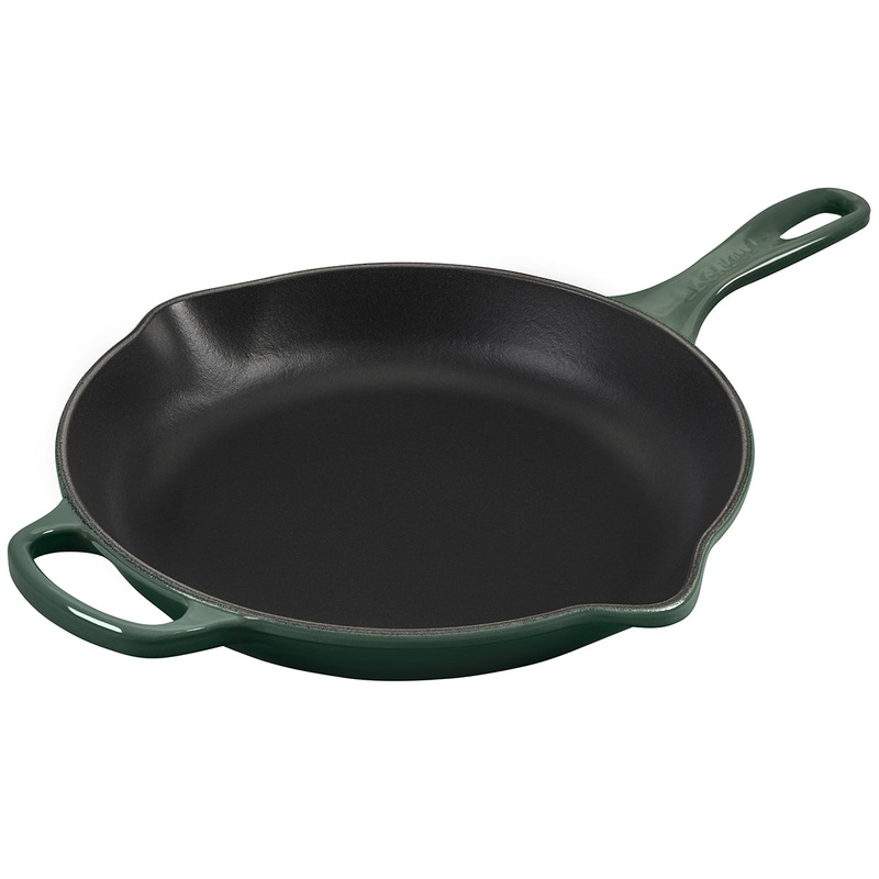 Le Creuset Enameled Cast Iron Signature Artichaut 10 1/4″ Skillet