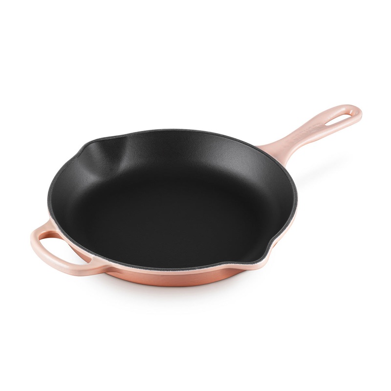 Le Creuset Enameled Cast Iron Signature Peche 10 1/4″ Skillet