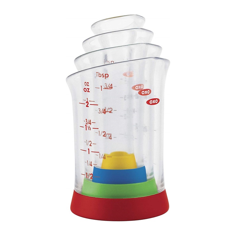 OXO Good Grips 4 Piece Mini Measuring Beakers Set