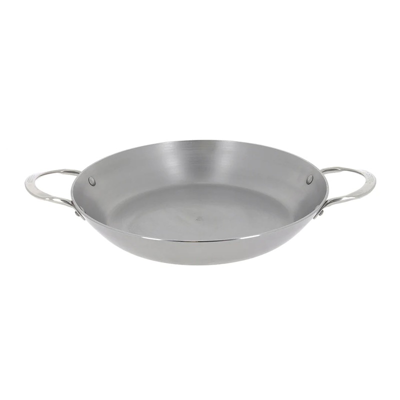 de Buyer MINERAL B Carbon Steel Paella Pan 12.5″