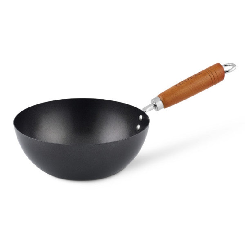 Ken Hom Classic Non-stick Carbon Steel 8″ Mini Wok