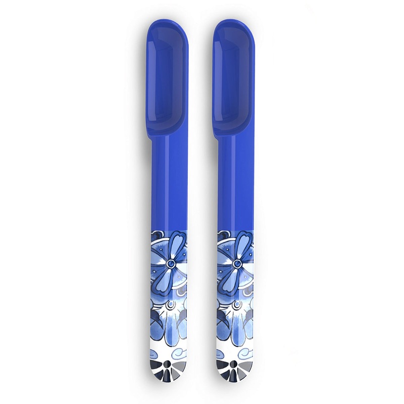Prepara Taco Spoons in Blue