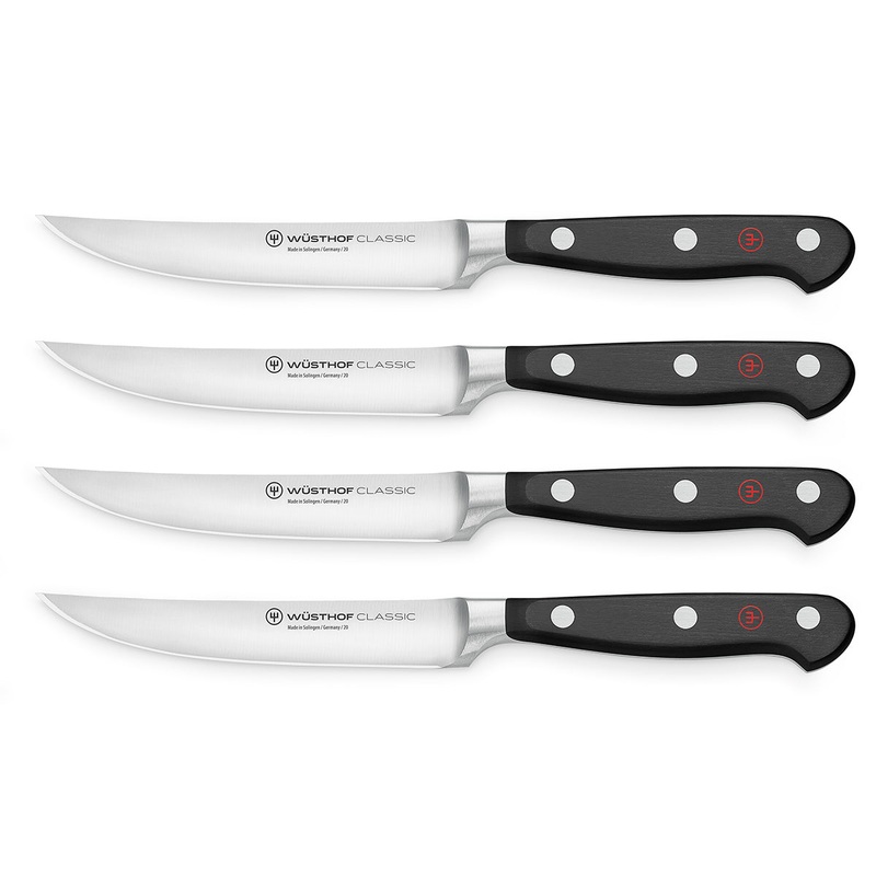 Wusthof Classic Forged 4 Piece Steak Knife Set