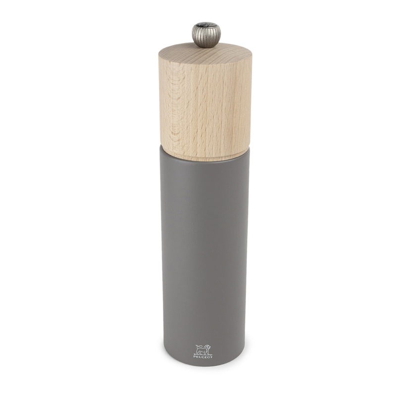 Peugeot  Boreal 8″ Manual Pepper Mill in Rock Grey