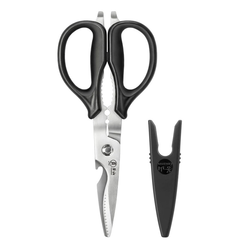 Cangshan 9″  Heavy Duty Utility Kitchen Shears with Blade Holder