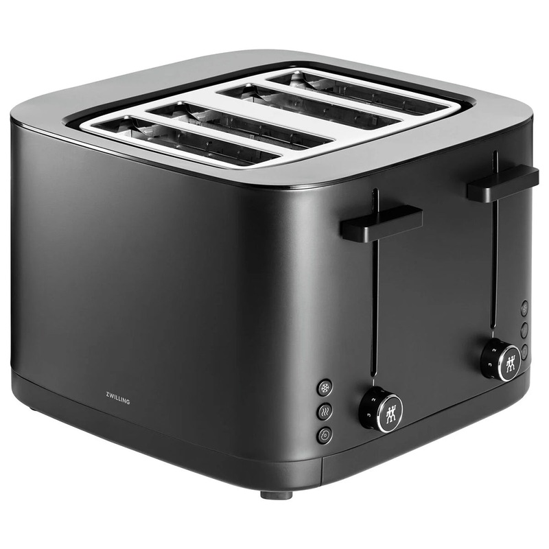 ZWILLING Enfinigy 4 Slot Toaster Black Matte