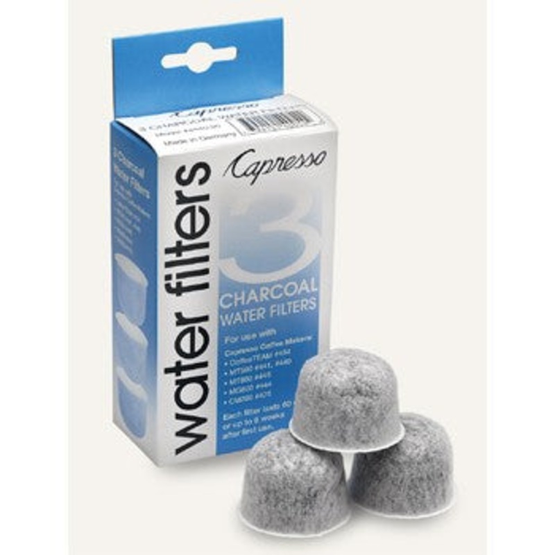 Capresso Charcoal Water Filter, Set of 3