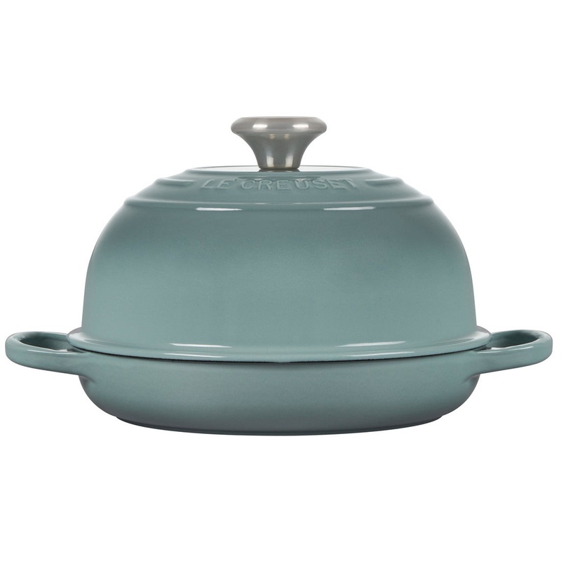 Le Creuset Enameled Cast Iron Bread Oven in Sea Salt