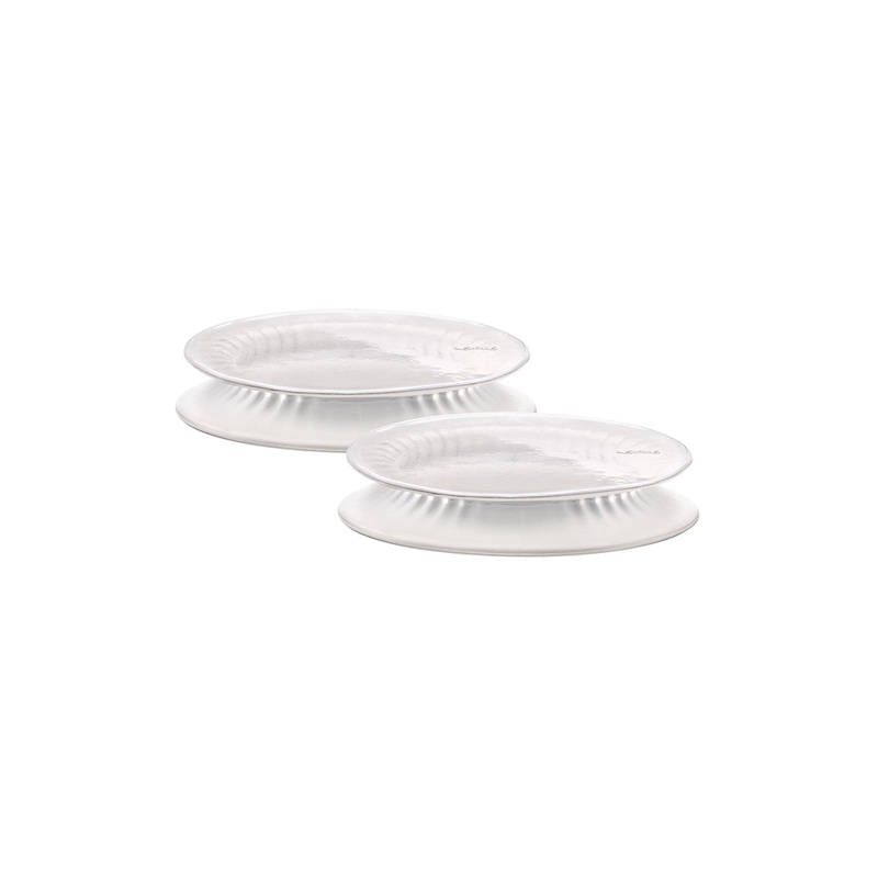 Lekue  Reusable Flexible Lid ,  3.3″ ,  Set of 2