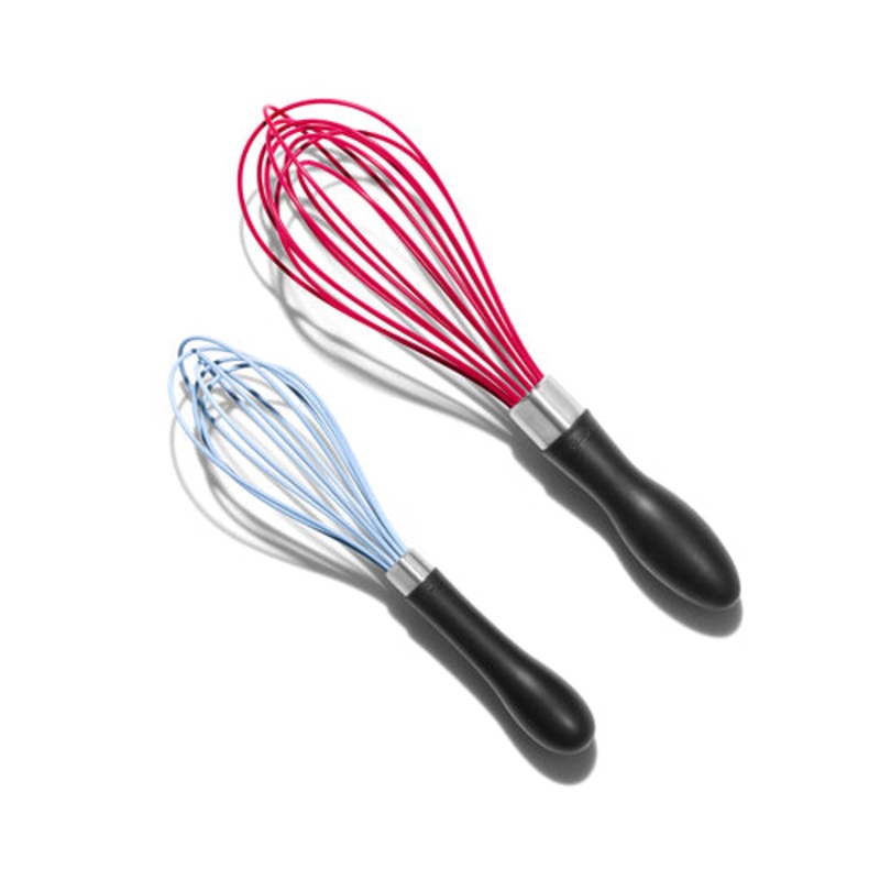 OXO Good Grips 2 Piece Silicone Whisk Set