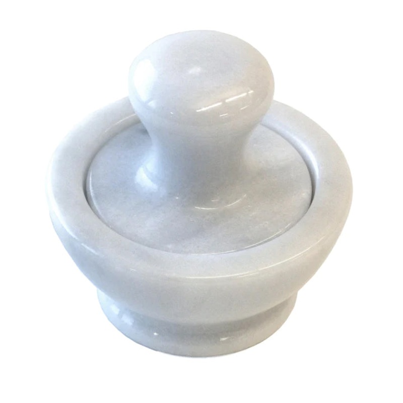 RSVP International White Marble Spice Grinder