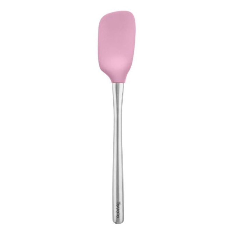 Tovolo Flex-Core Spoonula with Stainless Steel Handle Pink Sorbet