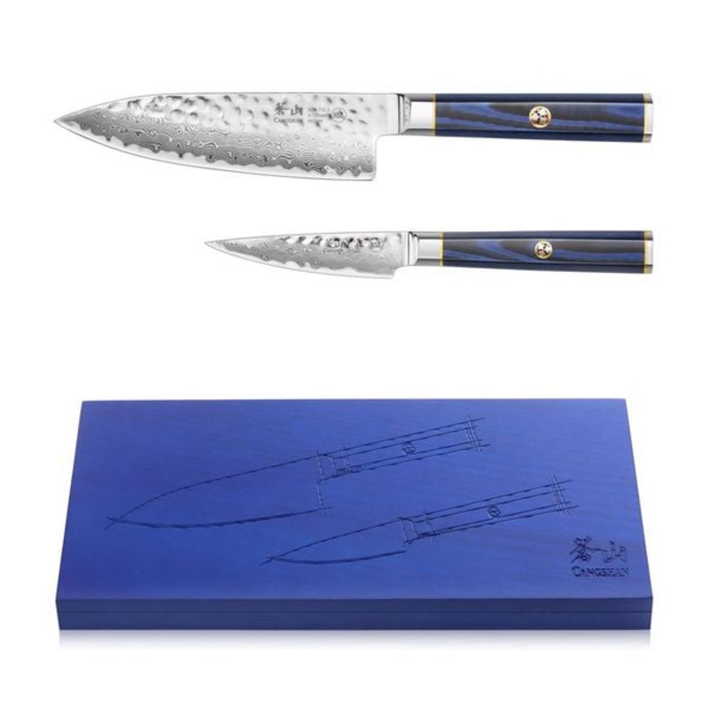 Cangshan KITA Blue Forged 2 Piece Starter Set