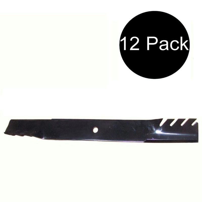 12-Pack Toothed High Lift Blade 5022476 96-341 Fits Ferris 72″ Decks