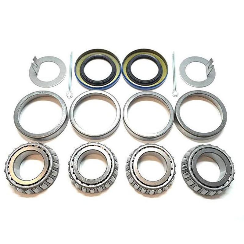 2000 lb Axle Trailer Hub Wheel Bearing Kit L44643 Seal 1.25” L44610