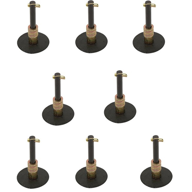 1303220 Eight Heavy Duty Snow Plow Shoe Skid Foot Assemblies Fits Western 49071