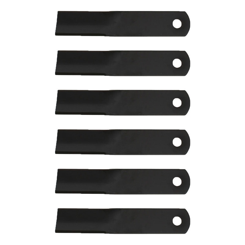 Set of 6 Blades Fits Woods RM90 RM990 P990 90″ Grooming Finish Mower # 24590KT