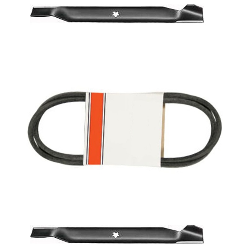 Blades & Belt Fits Craftsman 42″ LT1000 LT2000 144959 138971 134149 138791