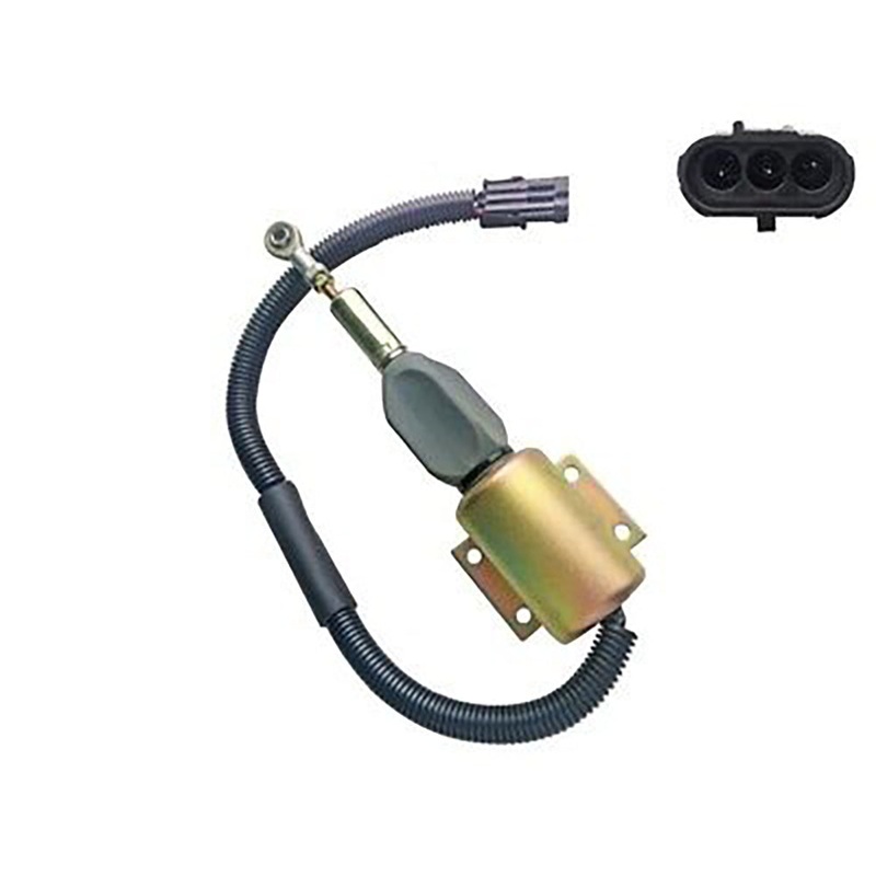Fuel Shutoff Solenoid RE516083 Fits 200LC 230LC 270LC 160LC 120 230LCR Excavator